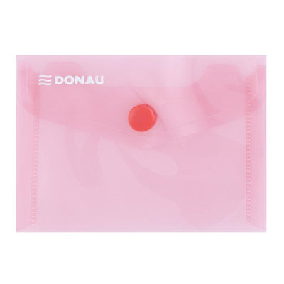 Button A7 Envelope Transparent Red