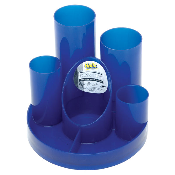 Blue Desk Tidy
