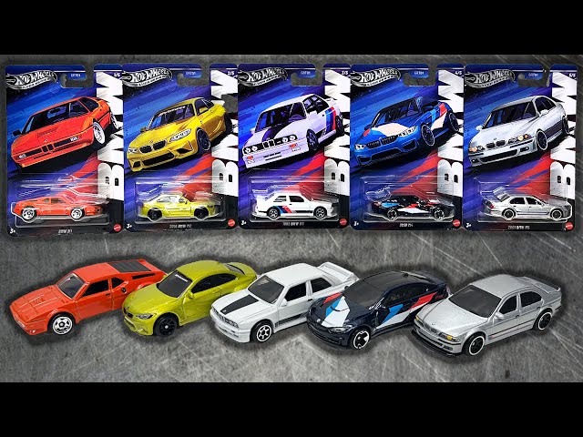 Hot wheels silver series BMW Cars
