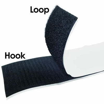 Self Adhesive Hook & Loop Velcrotape 1.5 Mtrs