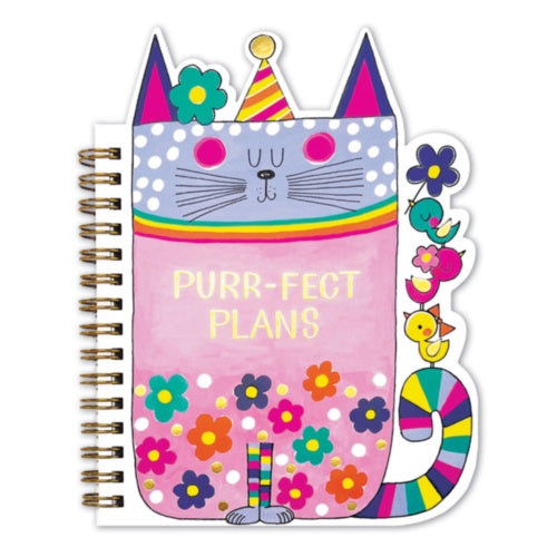 PURR-FECT PLANS Cat Shaped Notebook