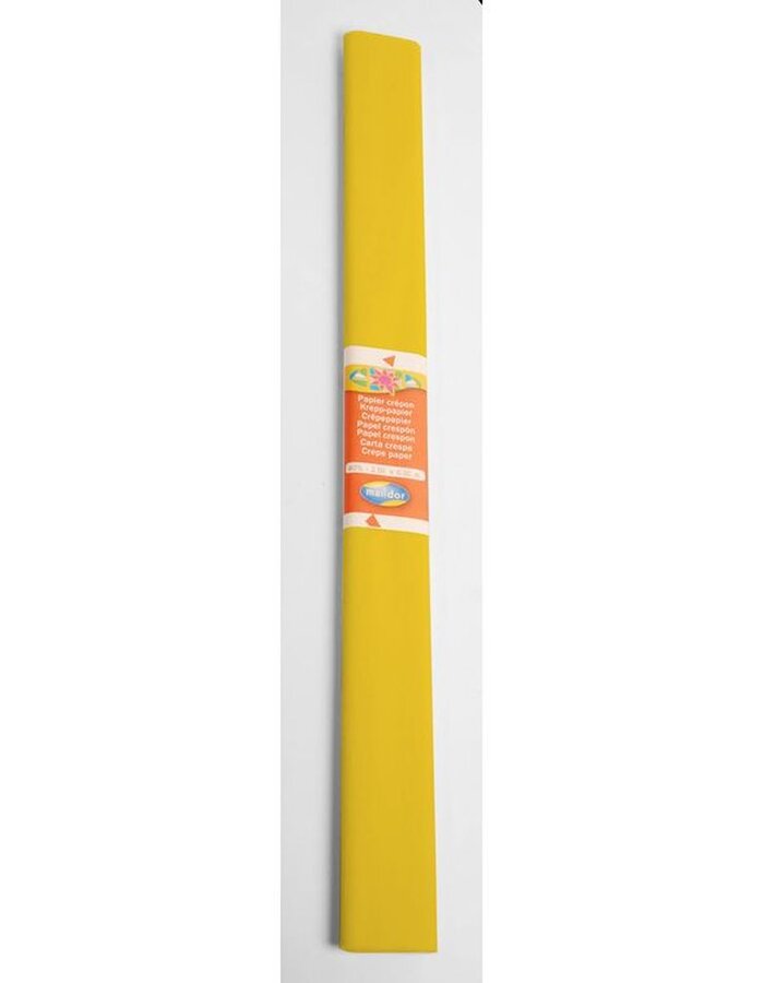 Crepe Paper 2.5X0.50 Mtr Yellow