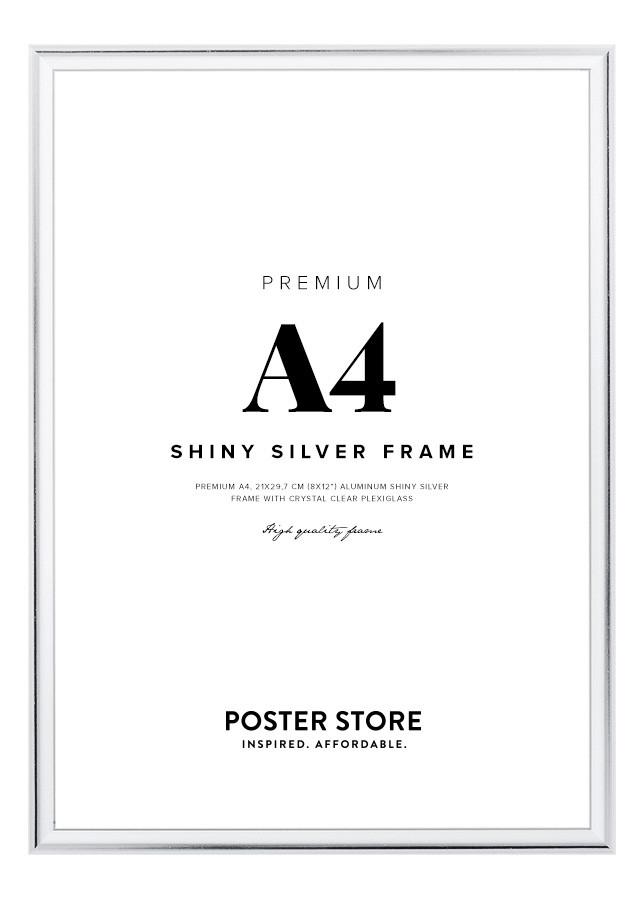 Frame Silver A4