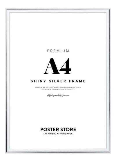 Frame Silver A4