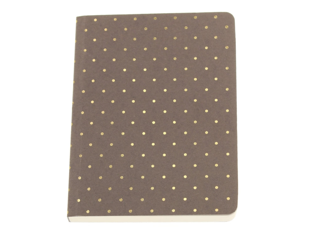 Shimmer Large Polka - Blush A5 Notebook