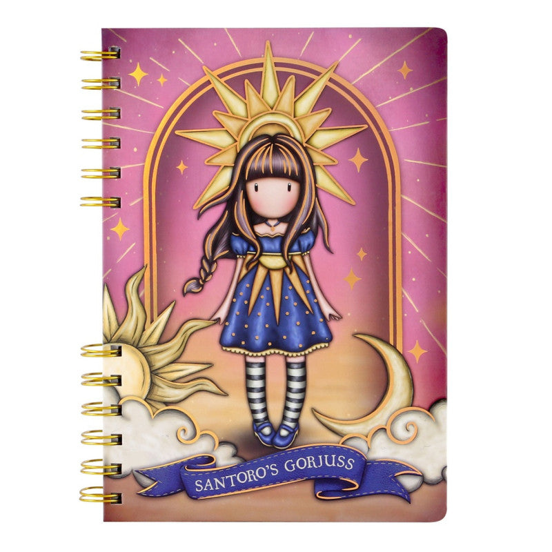 Santoro Gorjuss Spiral Notebook - Ray Of Light