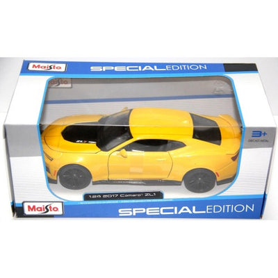 Maisto Special Edition 1-24 Chevrolet Camaro ZL1 Coupe 2017 Yellow