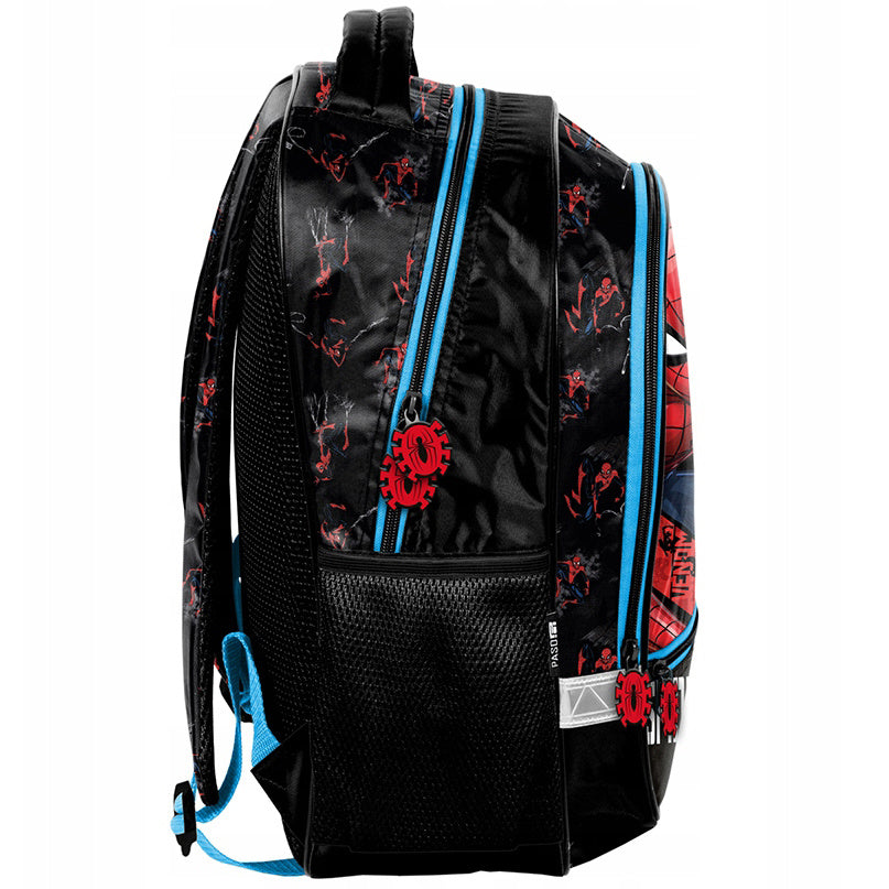 Spider-Man Backpack 2 Zip Fit A4