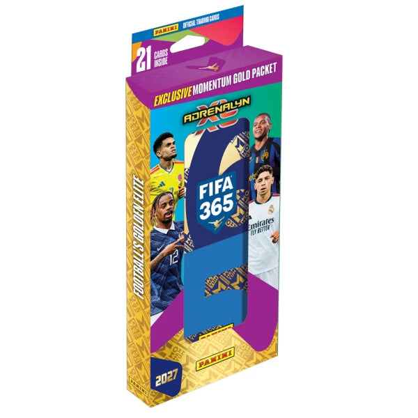 Panini FIFA 365 2027 Adrenalyn XL Trading Cards Metal Pencil Tin
