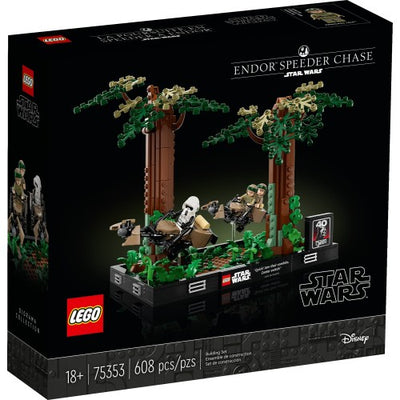 LEGO Star Wars Endor Speeder Chase Diorama 75353