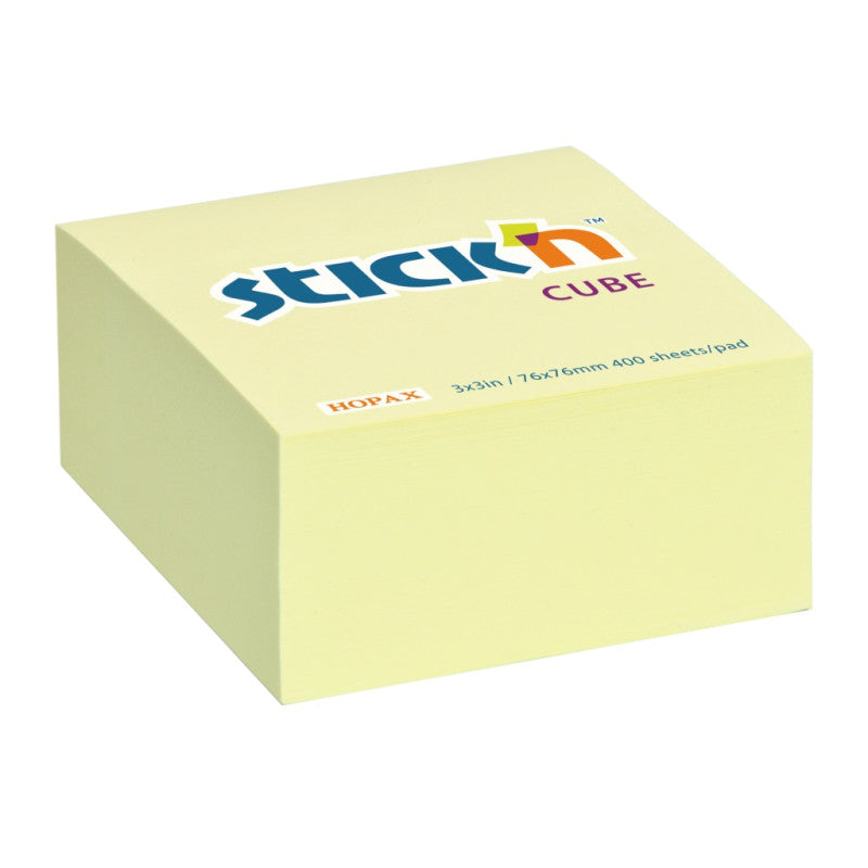 Sticky Notes 76X76Mm Pastel Yellow