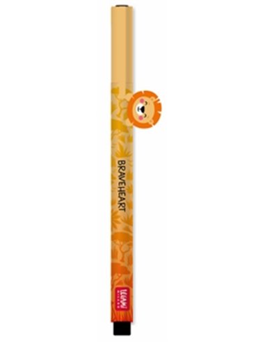 Legami Gel Pen Lovely Friends Lion - Black Ink