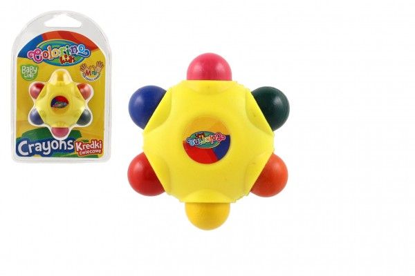 Crayons Wax Crayons Star Set Of 6