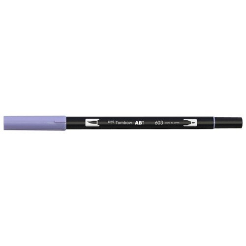Tombow Dual Brush Pen Periwinkle 603