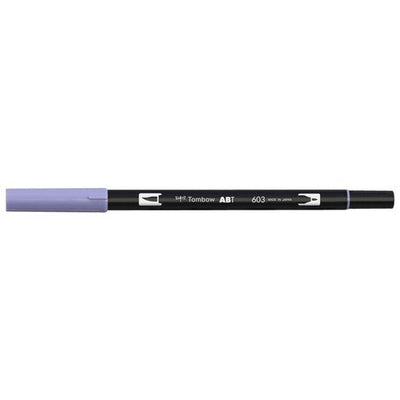 Tombow Dual Brush Pen Periwinkle 603