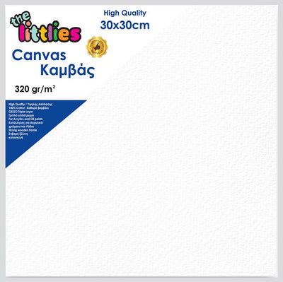Canvas 30X30Cm Wooden Frame