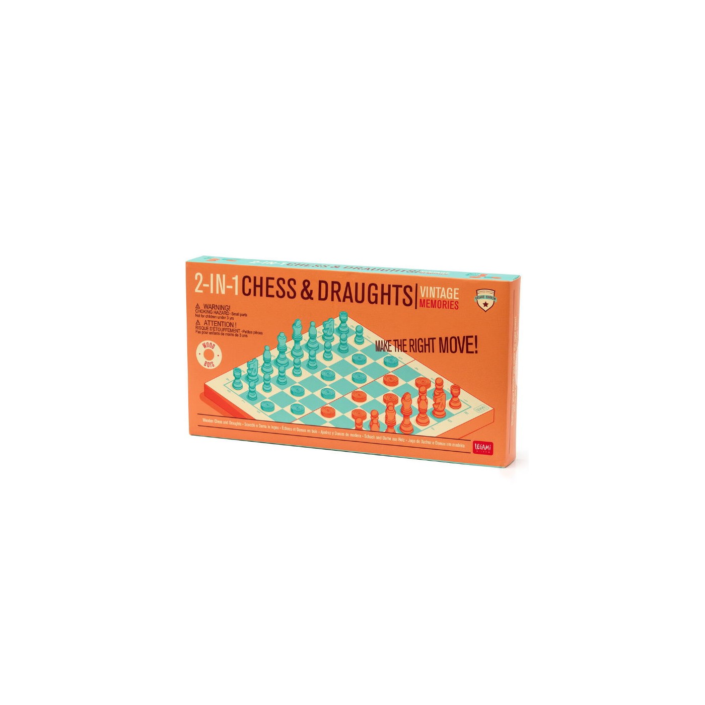 Chess And Draughts - 2 In 1 Game