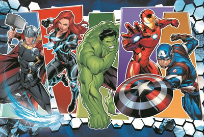 Jigsaw Puzzle - Avengers Invincible 60Pcs