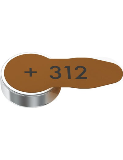 Energizer Hearing Aid Battery 312 - Pack of 8 pcs