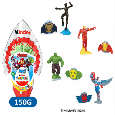 KINDER GRAN SORPRESA AVENGERS 150G
