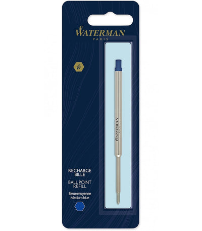 Waterman Ball Point Refill Medium Blue