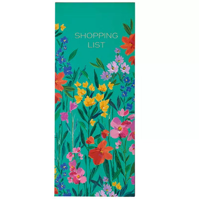 Shopping List Magnetic - Flowers Design