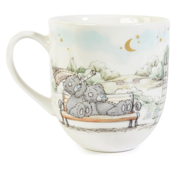 Me to You Tatty Teddy Luxury Bone China 'Moon and Back' Mug for A Loved One Presented in Satin-Lined Gift Box Signature Collection