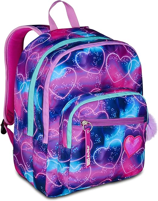 Seven Backpack SJ Ever Multiheart Girl 2 Large compartments