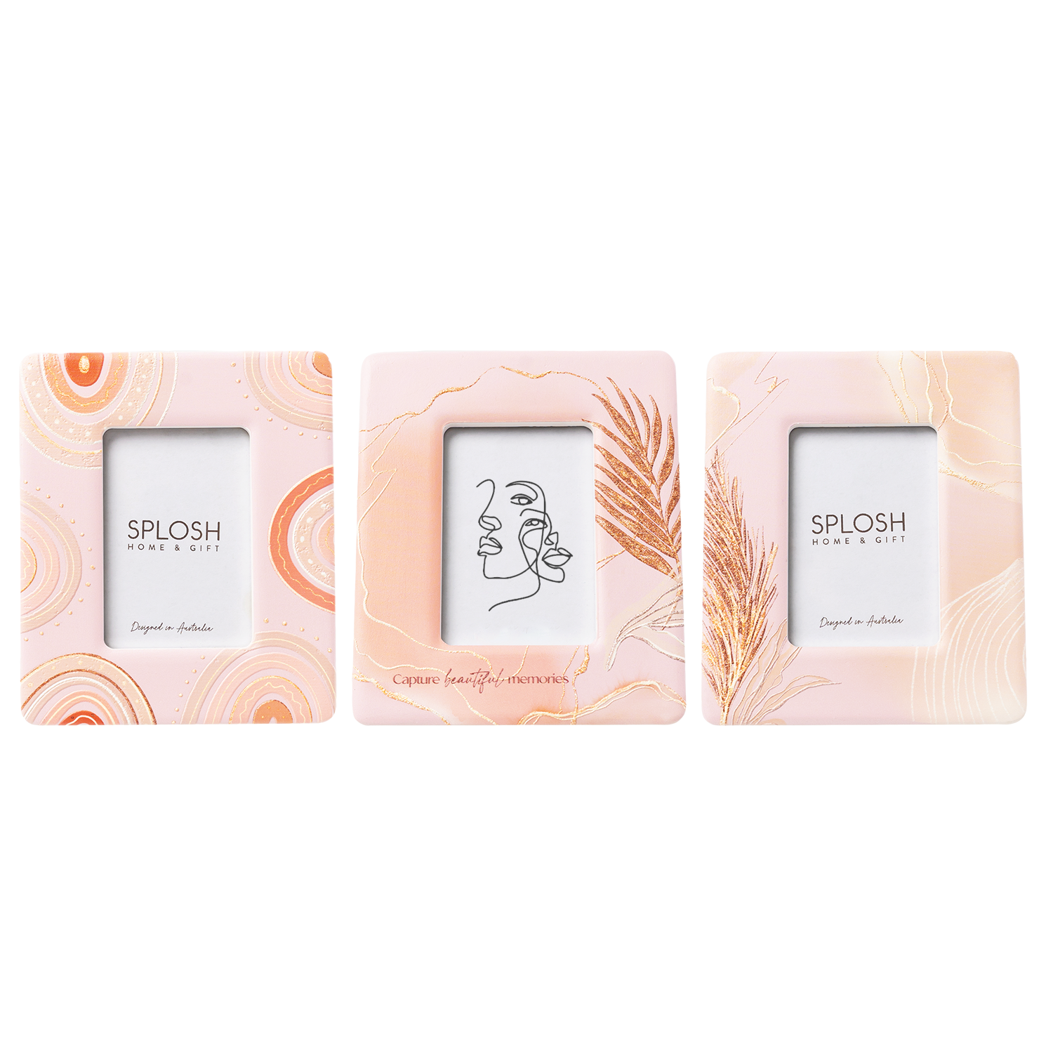 Desert Dunes Mini Frame Set Of 3