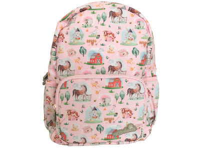 School Bag Pets Friends 1 Zipp - Fit A4 Size