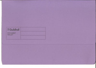 Document Wallet Purple