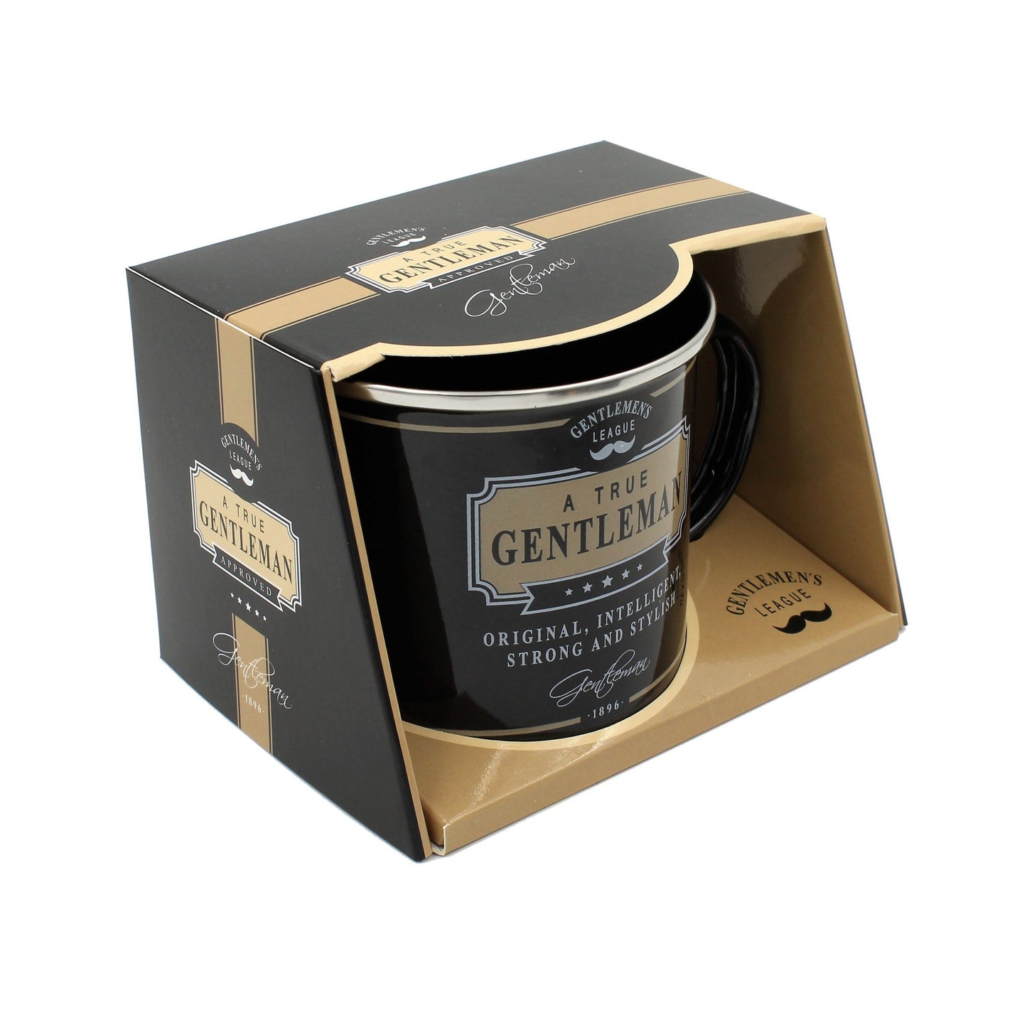 Gentlemen Enemel Mug