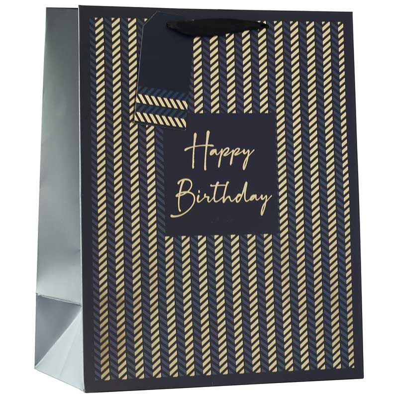 Happy Birthday Gift Bag 10 X 21 X H25Cm