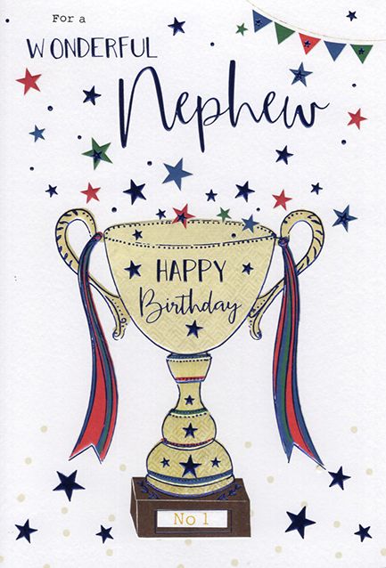 For A Wonderful Nephew Happy Birthday