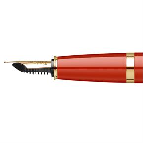 Cross Bailey Amber With Gold Fountain Pen