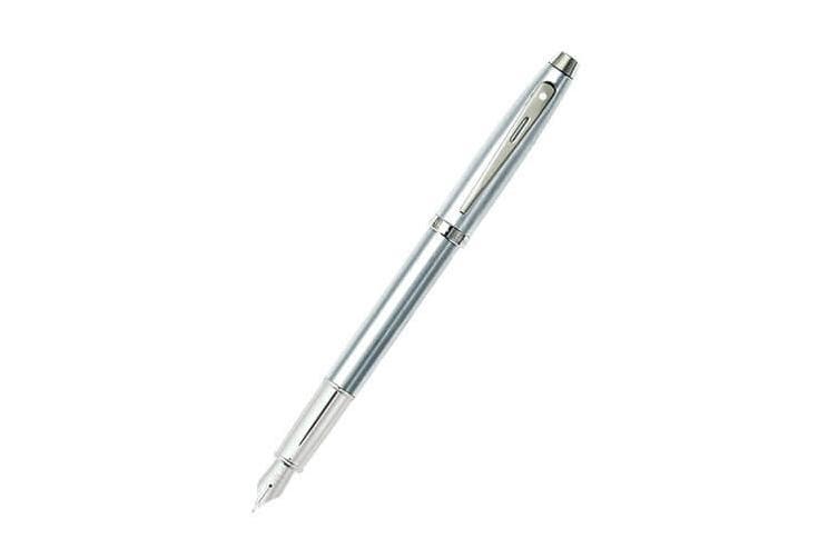 Sheaffer - Brushed Chrome Fountain Pen