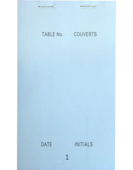 Restaurant Pad 165 X 95Mm Duplicate Carbonless 1-50 Slips