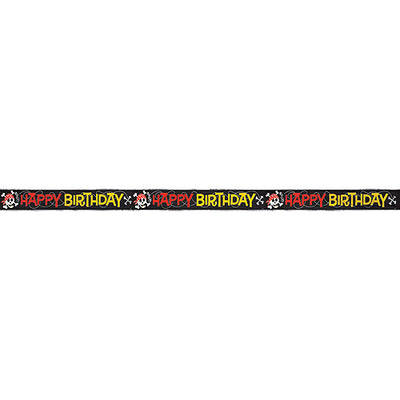 Happy Birthday Banner (Pirates)