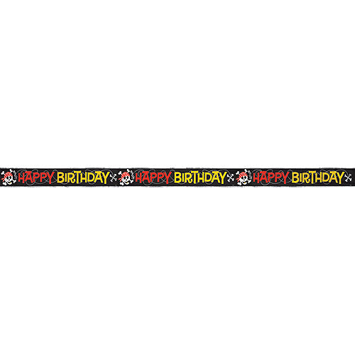 Happy Birthday Banner (Pirates)