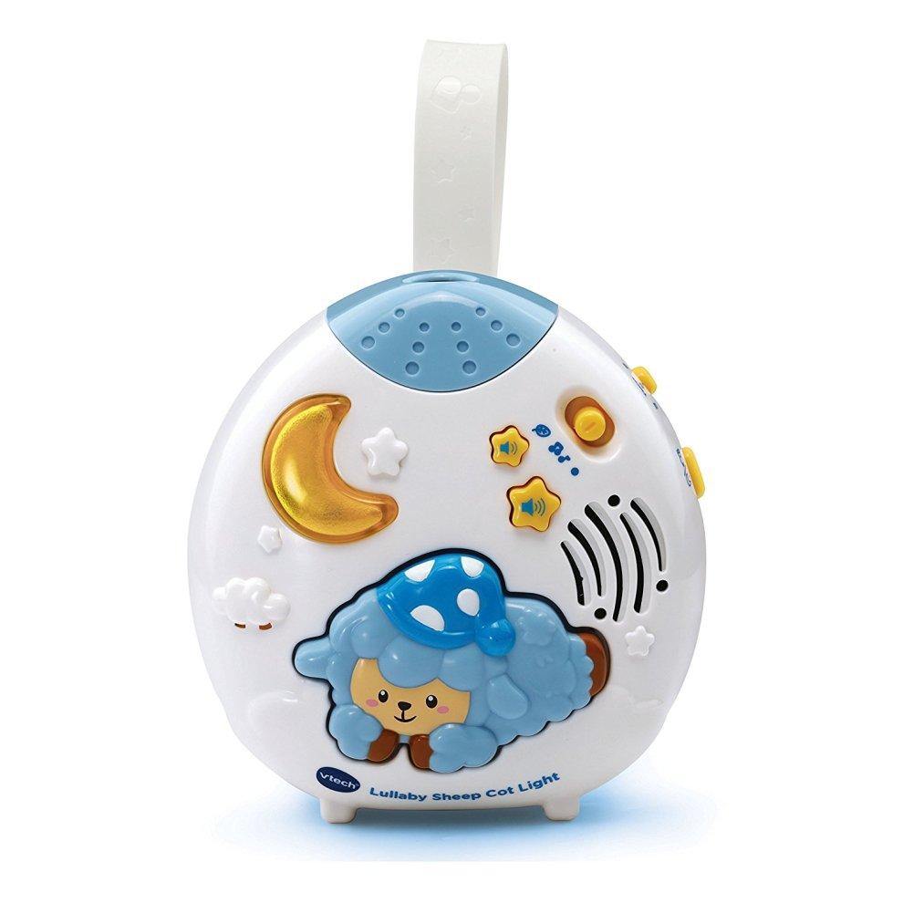 Lullaby Sheep Cot Light Blue