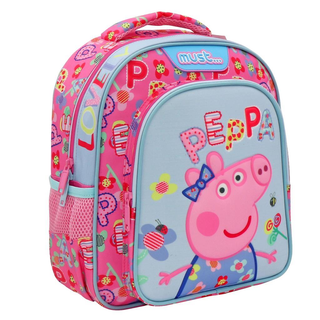 Backpack Peppa Pig Lovely - 1 Zip Fit A4