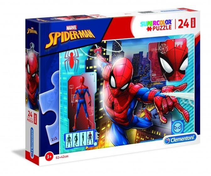 Spider-Man Supercolor Maxi Puzzle 24Pcs