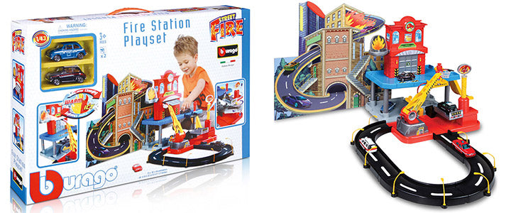 Bburago Fire Station Playset