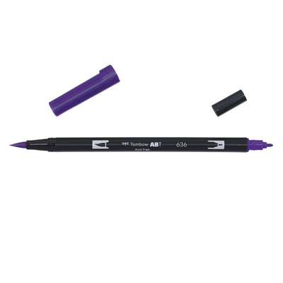 Tombow Dual Brush Pen Imperial Purple 636