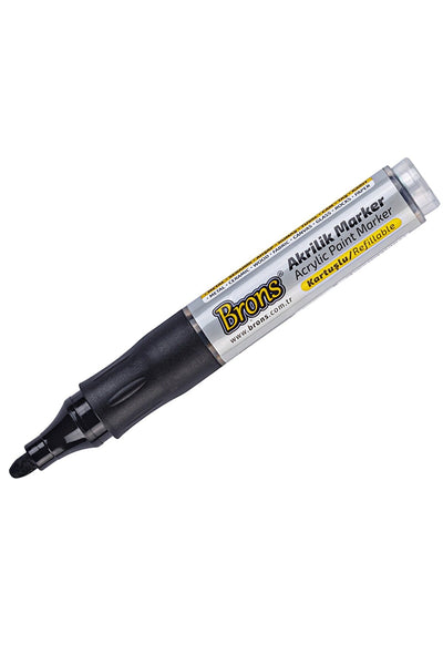 Acrylic Paint Marker 4Mm Black