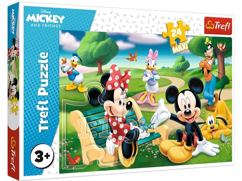 Jigsaw Puzzle - Maxi Mickey Mouse Friends 24Pcs