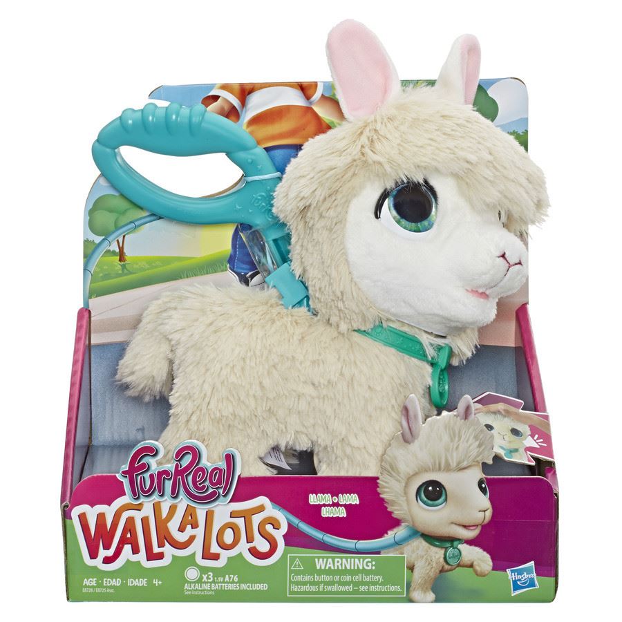 Fur Real Walkalots Llama