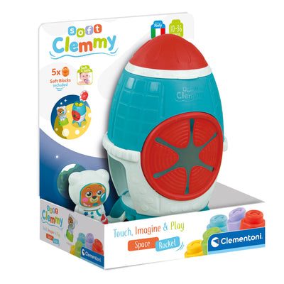 Baby Clemmy - Sensory Rocket With Blocks