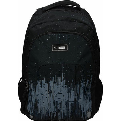 Round Light City Backpack 1 Large Compartment Fit A4