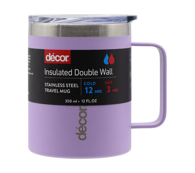 Double Wall Stainless Steel Travel Cup 350Ml